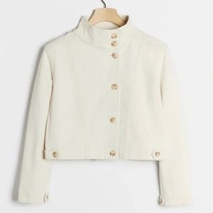 Anthropologie Talia Cropped Jacket
